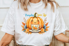 Pumpkin Spice Life Digital Clipart Bundle - CraftNest - Digital Crafting and Art