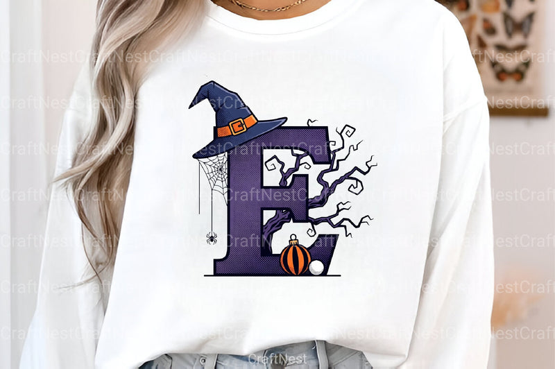 Halloween Alphabet Clipart Bundle 39 - CraftNest - Digital Crafting and Art