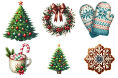 Christmas Clipart Bundle - CraftNest - Digital Crafting and Art