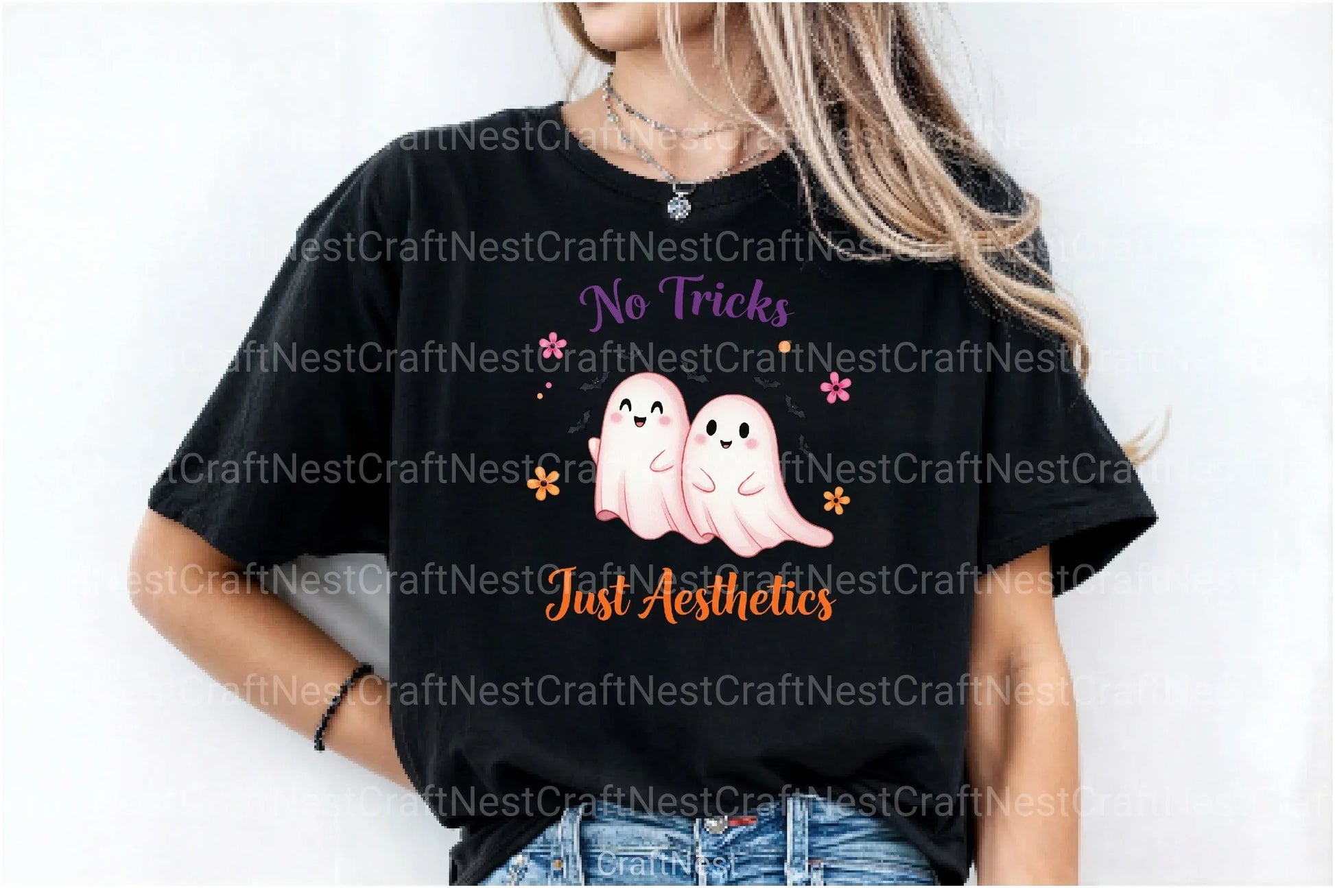Retro Groovy Halloween Clipart Bundle - CraftNest - Digital Crafting and Art