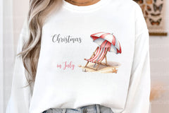 Christmas in July Funny Clipart Bundle 3 - CraftNest - Digital Crafting and Art