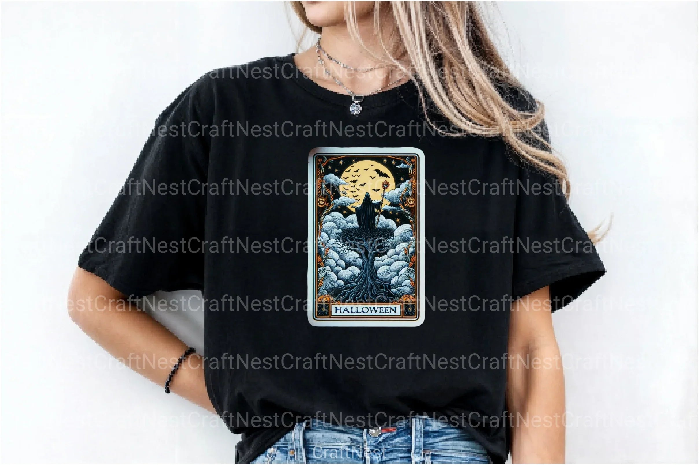 Halloween Tarot Card Clipart Bundle 35 - CraftNest - Digital Crafting and Art