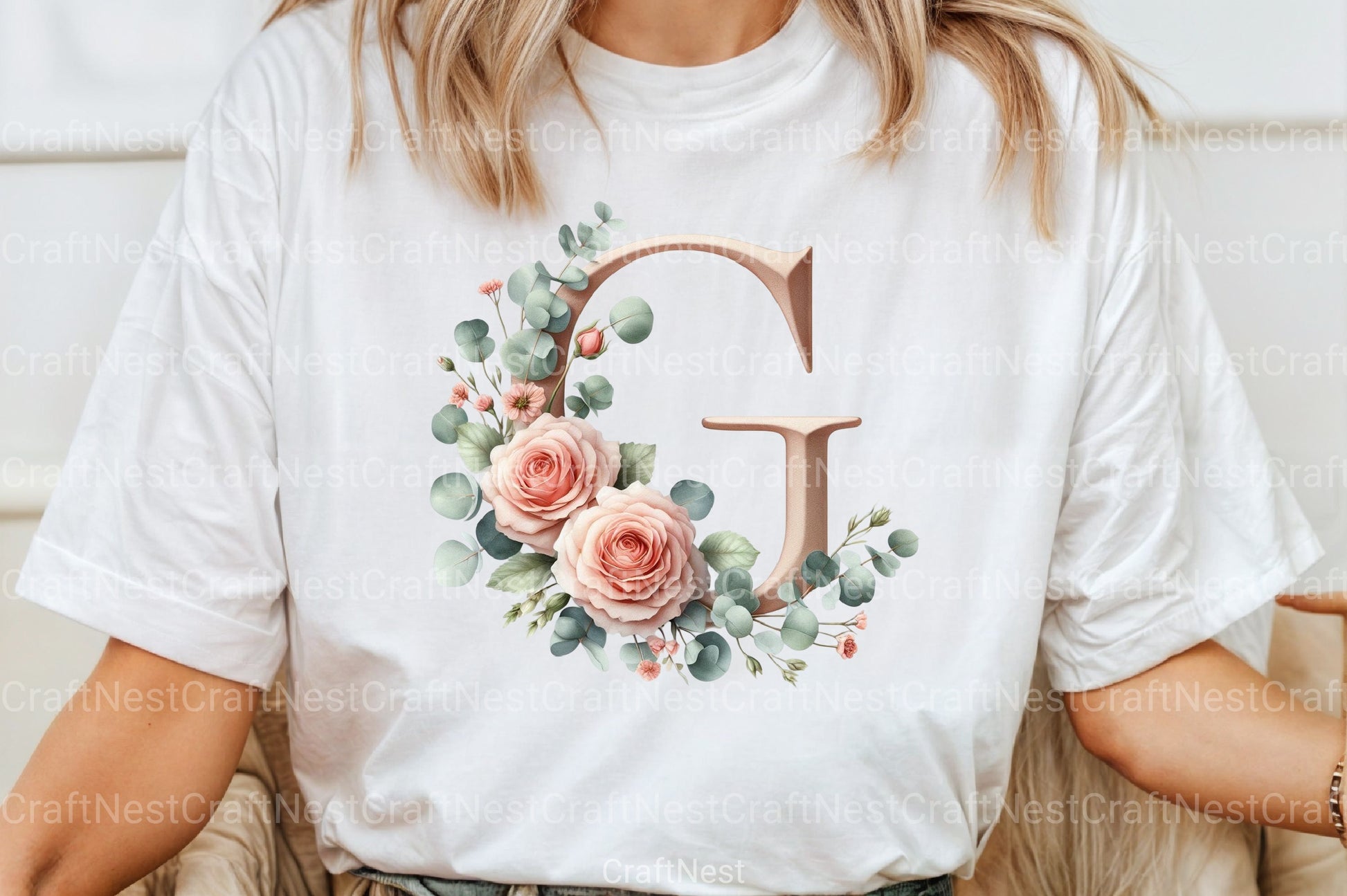 Floral Alphabet Clipart Bundle 29 - CraftNest - Digital Crafting and Art