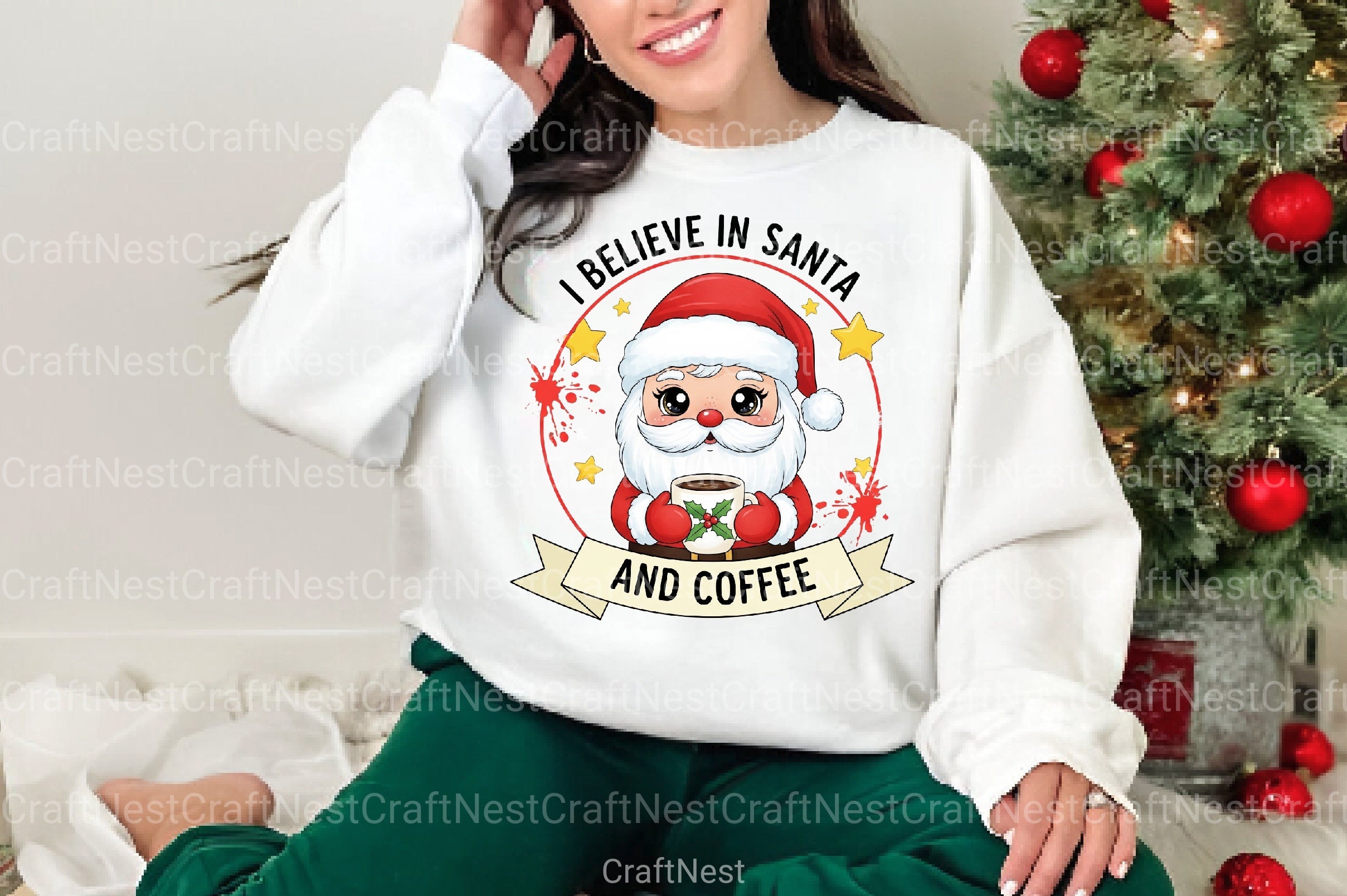 Christmas Coffee Clipart Bundle 2 - CraftNest - Digital Crafting and Art