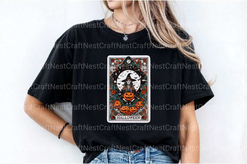 Halloween Tarot Card Clipart Bundle 18 - CraftNest - Digital Crafting and Art