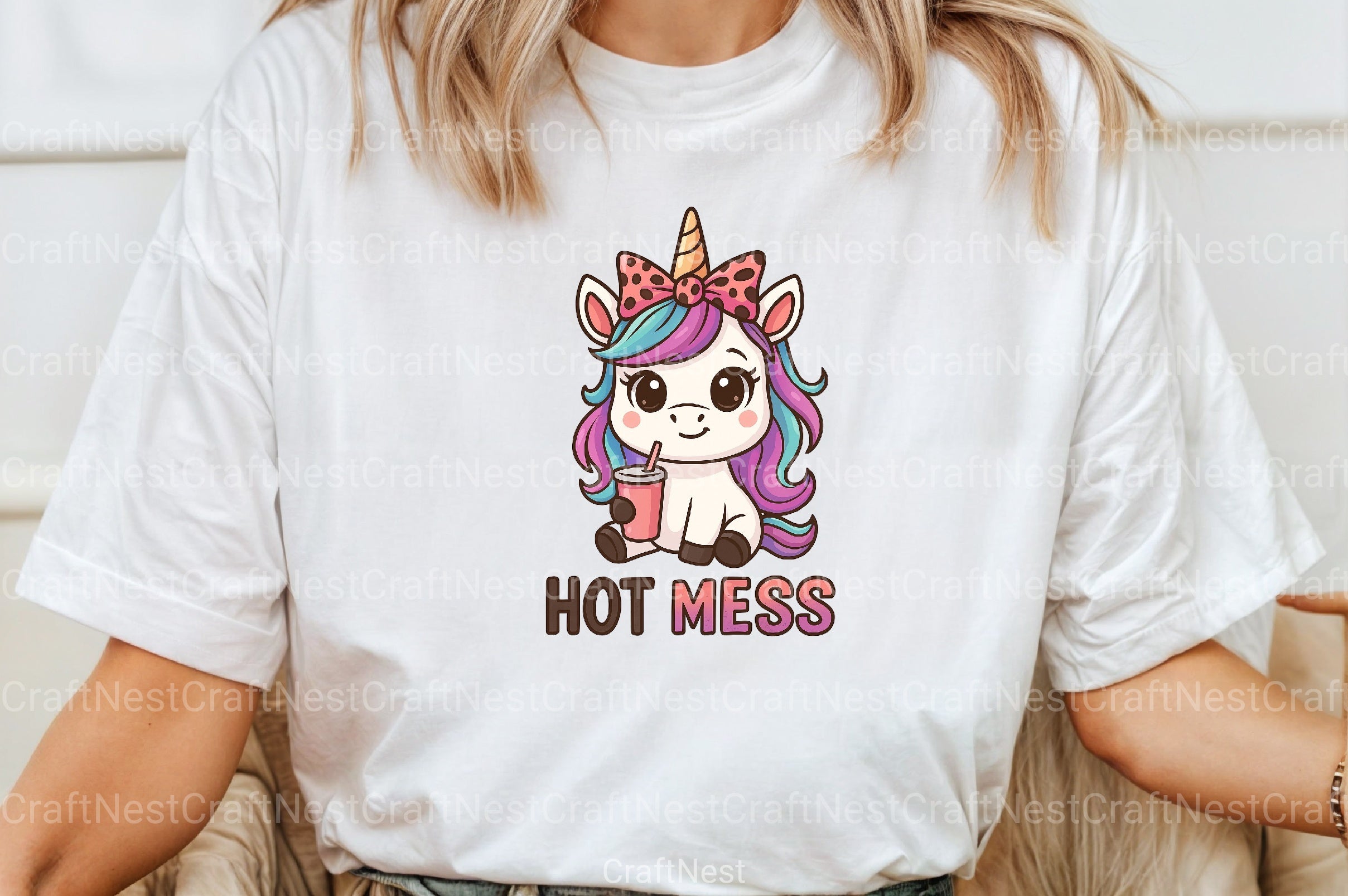 Chibi Unicorn Vector Clipart Bundle - CraftNest - Digital Crafting and Art