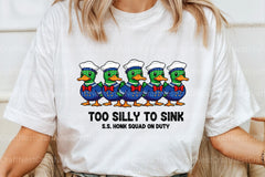 Blocky Style Funny Summer Goose Clipart Bundle 167 - CraftNest - Digital Crafting and Art