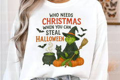 Merry Christmas Green Monster Clipart Bundle - CraftNest - Digital Crafting and Art