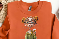 Quirky Drunk Girl Clipart Bundle - CraftNest - Digital Crafting and Art
