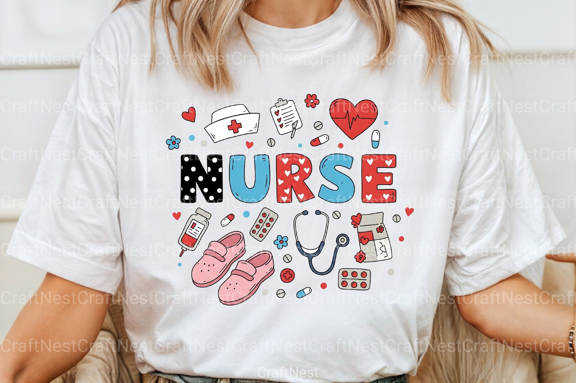 Nurse Design Life Clipart Bundle - CraftNest - Digital Crafting and Art