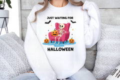 Halloween Skeleton Illustration Sticker Clipart Bundle - CraftNest - Digital Crafting and Art