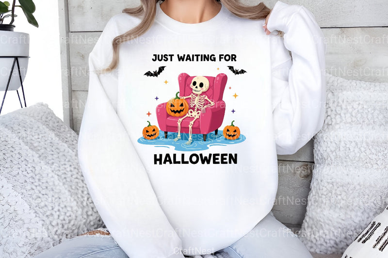 Halloween Skeleton Illustration Sticker Clipart Bundle - CraftNest - Digital Crafting and Art