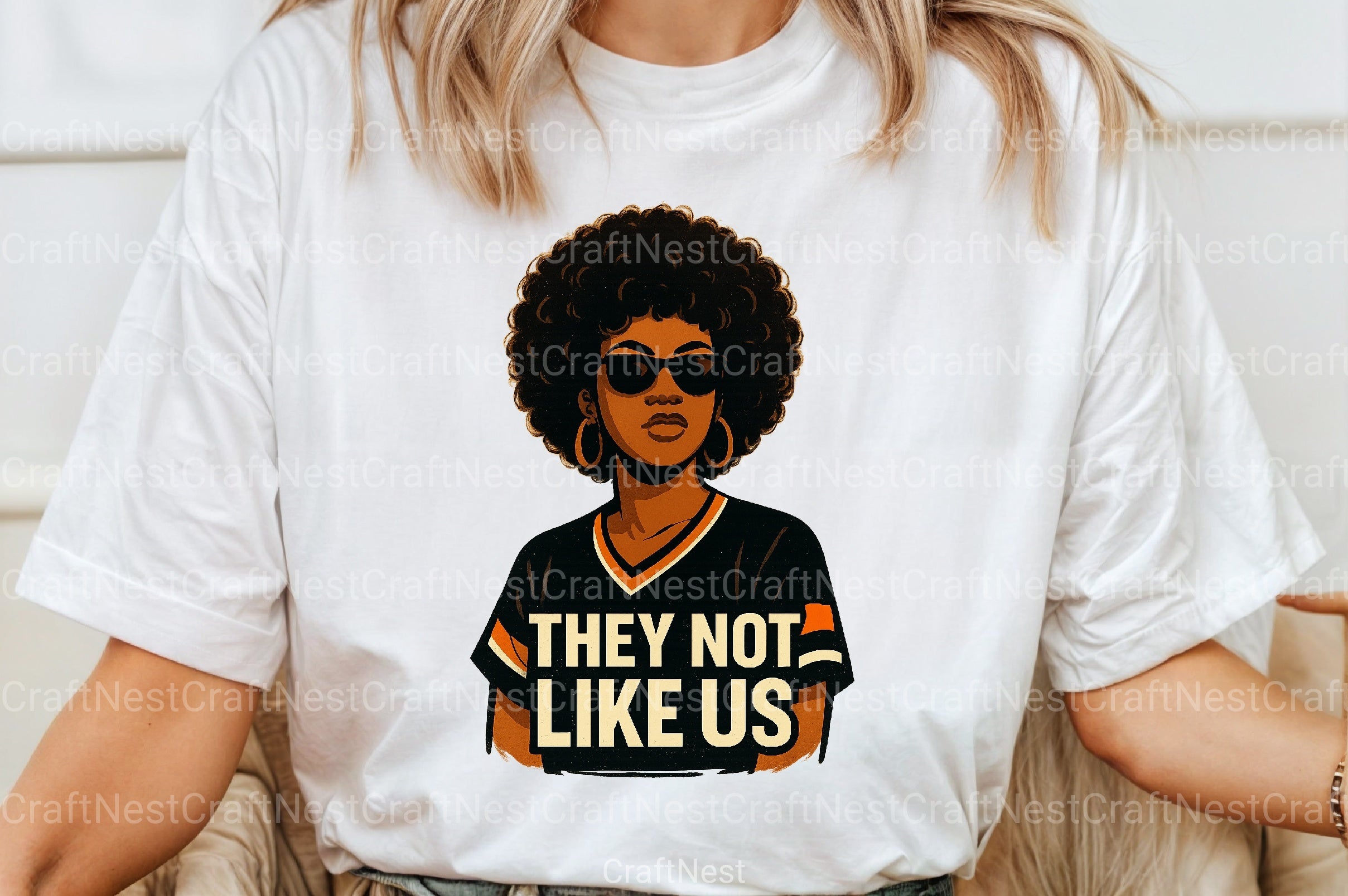 They Not Like Us: Black Women Clipart Bundle - CraftNest - Digital Crafting and Art