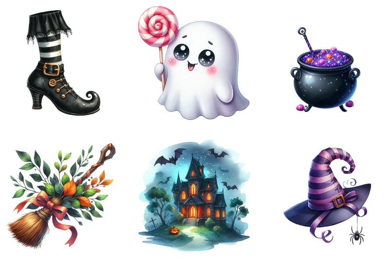 Halloween Clipart Bundle - CraftNest - Digital Crafting and Art