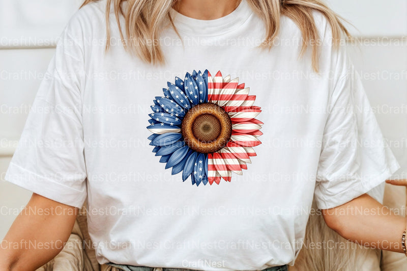 American Sunflower Clipart Bundle - CraftNest - Digital Crafting and Art