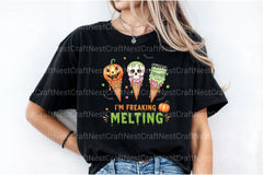 Freaking Melting Funny Halloween Clipart Bundle - CraftNest - Digital Crafting and Art