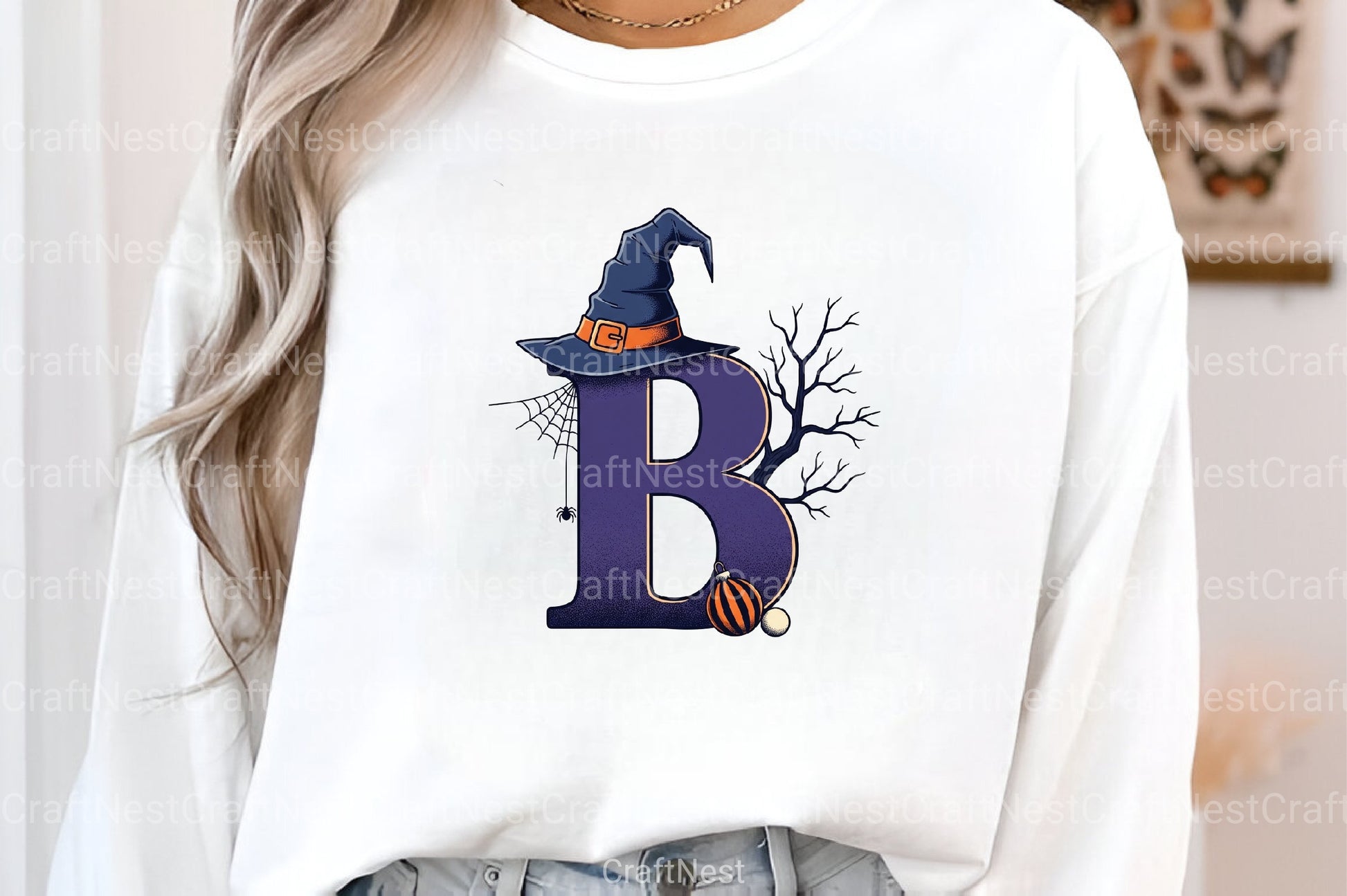 Halloween Alphabet Clipart Bundle 14 - CraftNest - Digital Crafting and Art