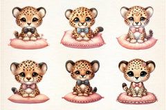 Kawaii Safari Animal Clipart Bundle - CraftNest - Digital Crafting and Art
