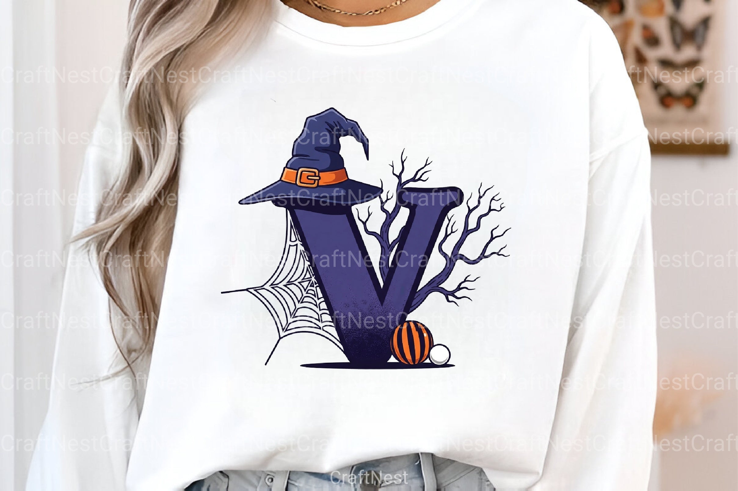 Halloween Alphabet Clipart Bundle 69 - CraftNest - Digital Crafting and Art