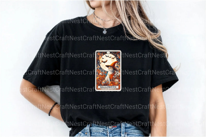 Halloween Tarot Card Clipart Bundle 6 - CraftNest - Digital Crafting and Art