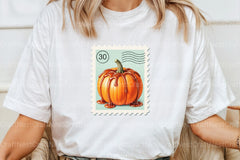 Pumpkin Postage Stamp Clipart Bundle 1 - CraftNest - Digital Crafting and Art