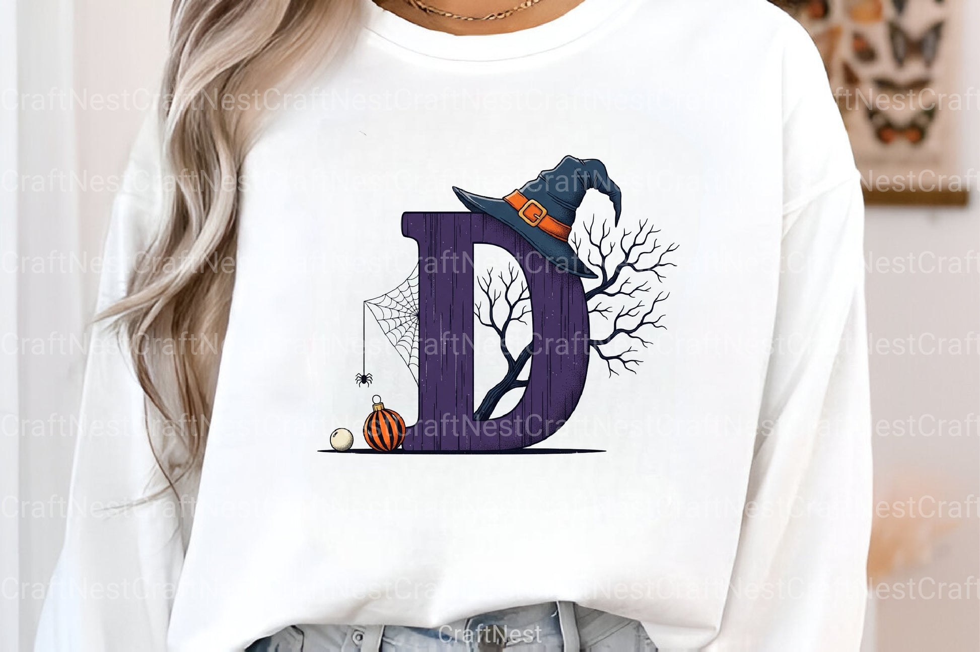 Halloween Alphabet Clipart Bundle 16 - CraftNest - Digital Crafting and Art