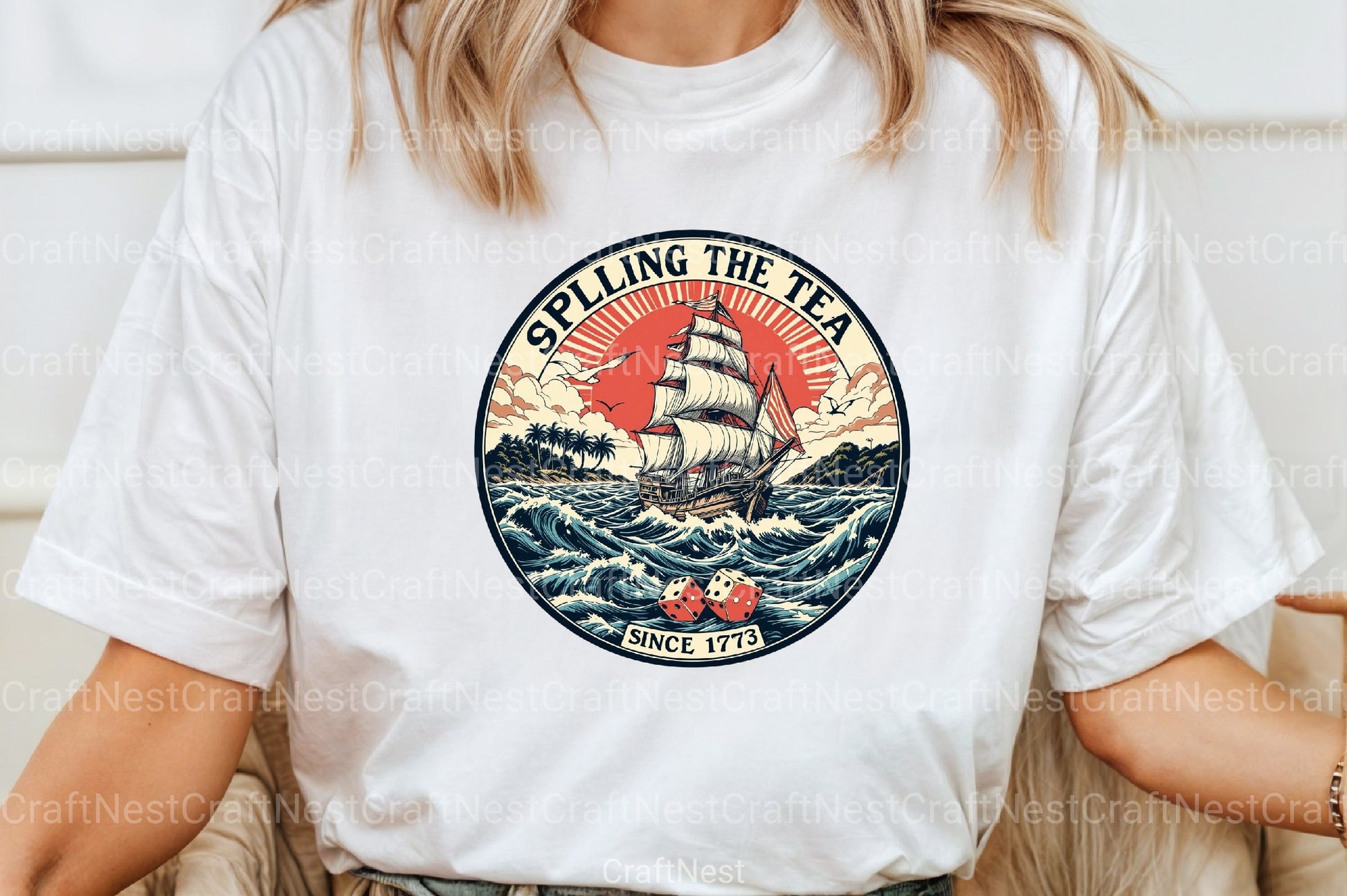 Spilling The Tea Since 1773: 4th of July Clipart Bundle - CraftNest - Digital Crafting and Art