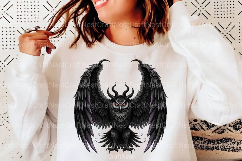 Gothic Owl Clipart Bundle - CraftNest - Digital Crafting and Art