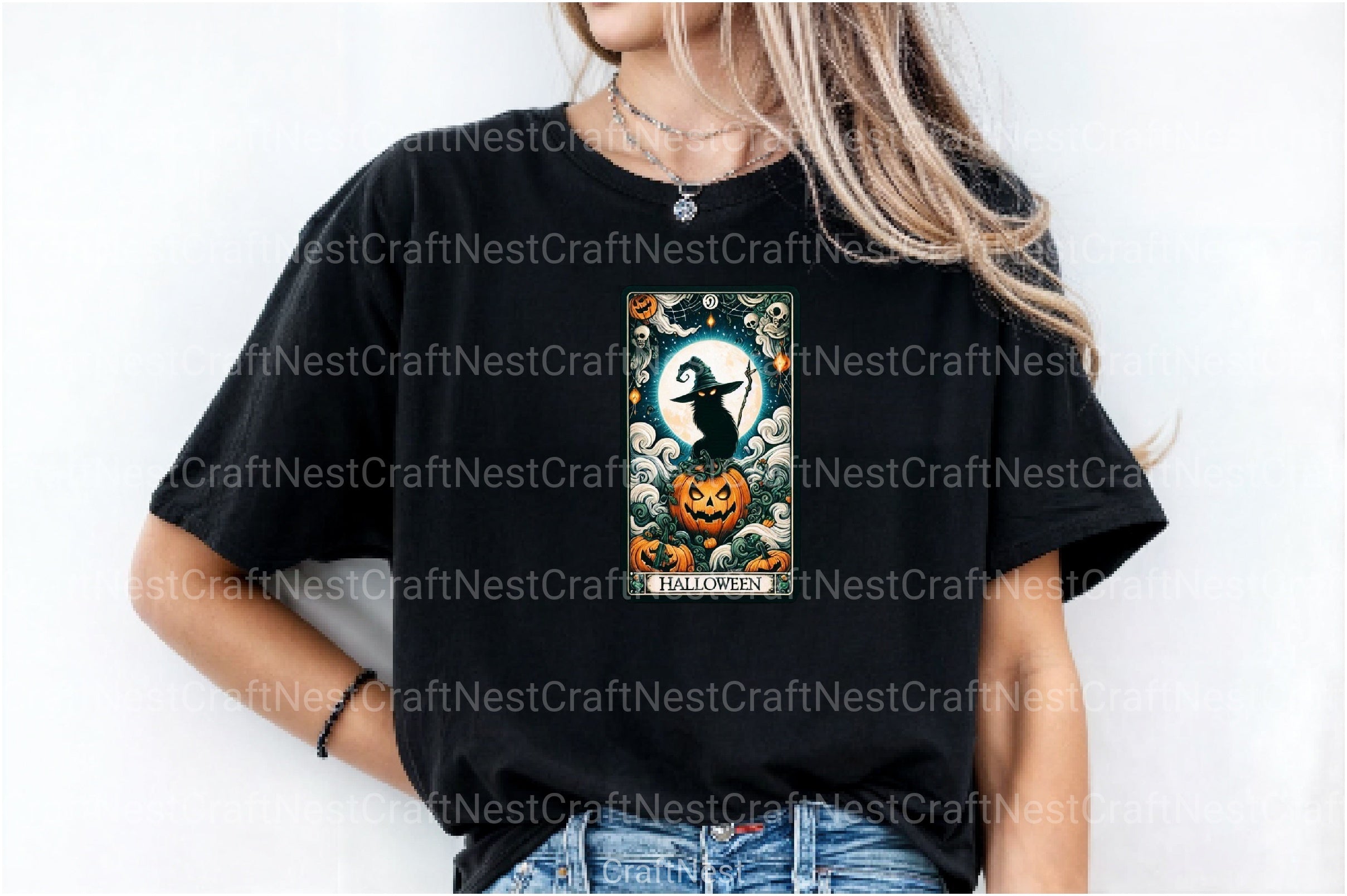 Halloween Tarot Card Clipart Bundle 21 - CraftNest - Digital Crafting and Art