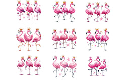 Funny Flamingo Clipart Bundle - CraftNest - Digital Crafting and Art