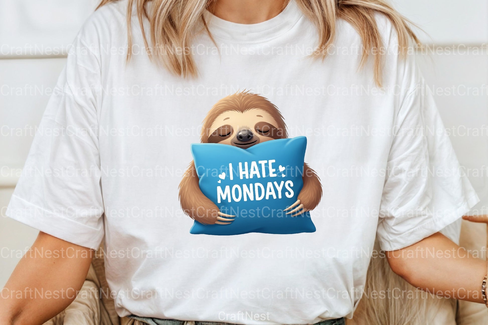 Funny Sloth Quotes Clipart Bundle 1 - CraftNest - Digital Crafting and Art