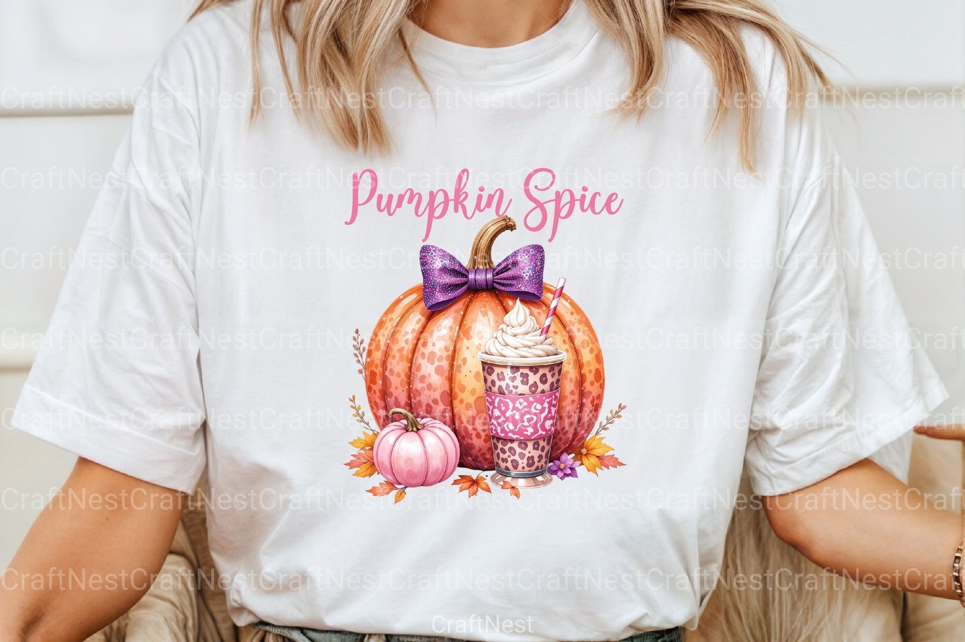 Pumpkin Spice Clipart Bundle 2 - CraftNest - Digital Crafting and Art