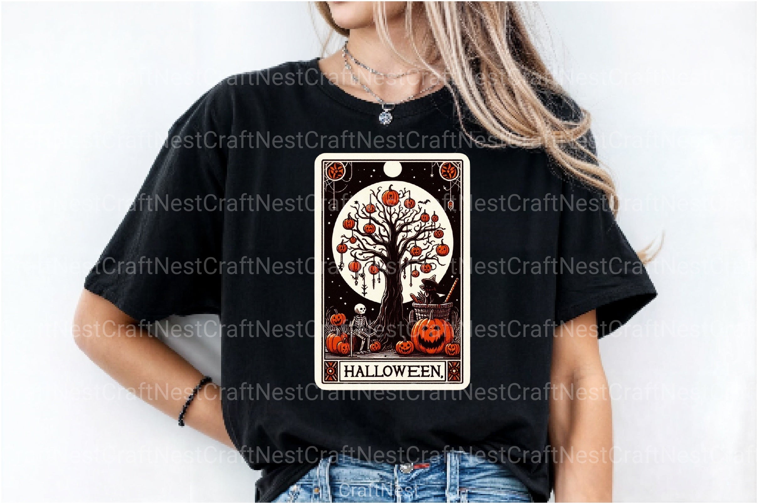 Halloween Tarot Card Clipart Bundle 16 - CraftNest - Digital Crafting and Art