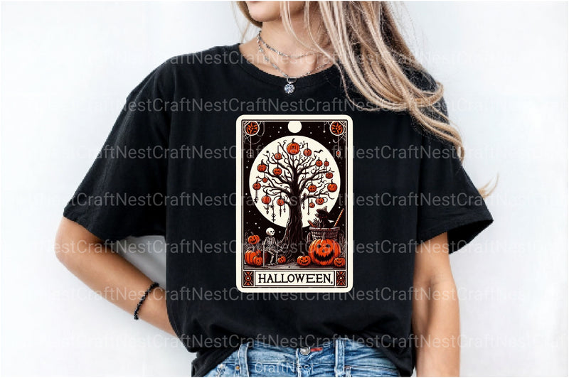 Halloween Tarot Card Clipart Bundle 16 - CraftNest - Digital Crafting and Art