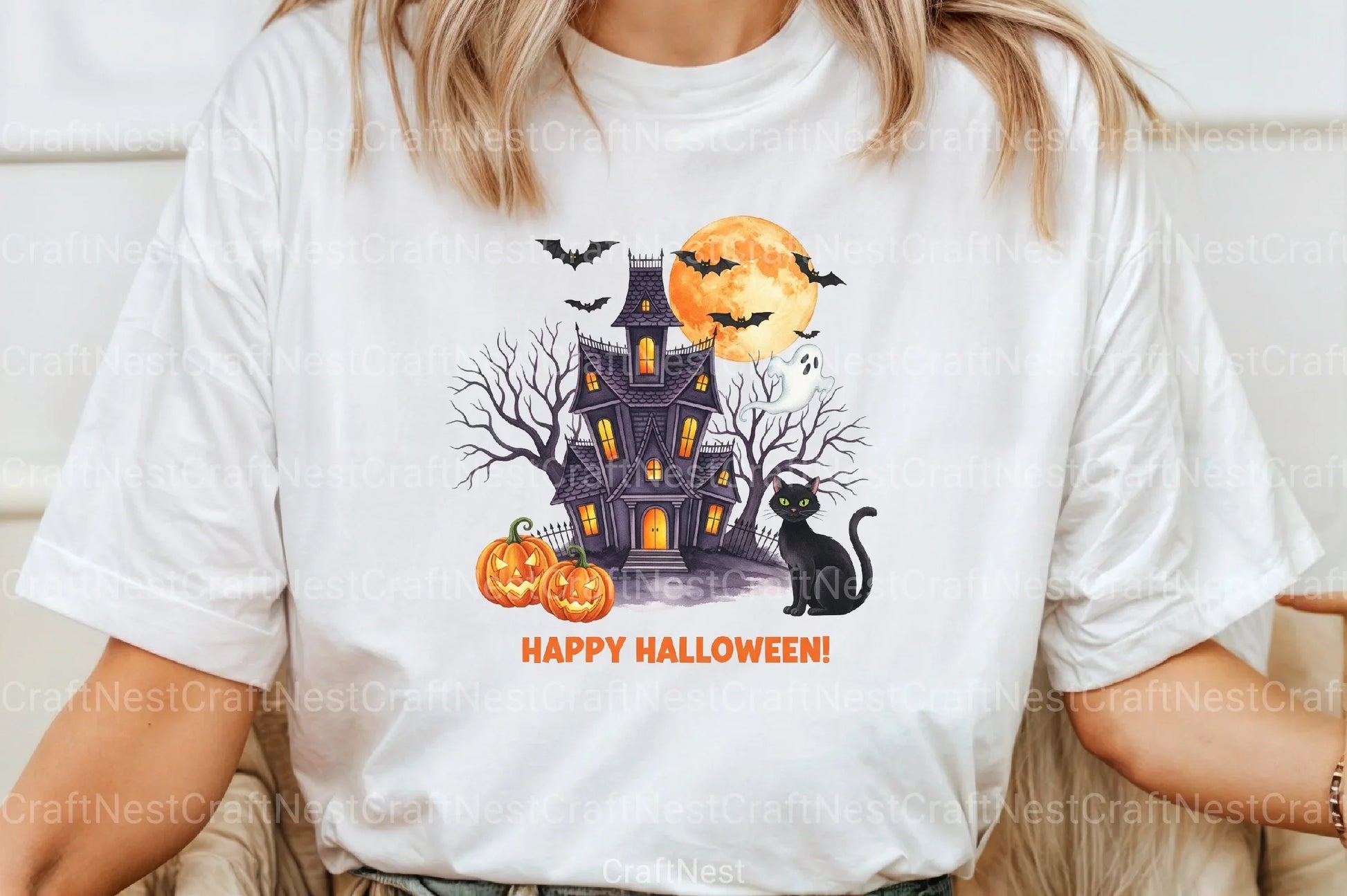 Spooky Halloween Clipart Bundle - 16 Designs - CraftNest - Digital Crafting and Art