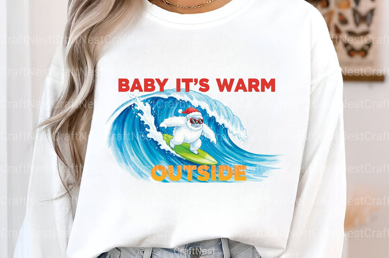 Christmas in July Funny Clipart Bundle - CraftNest - Digital Crafting and Art