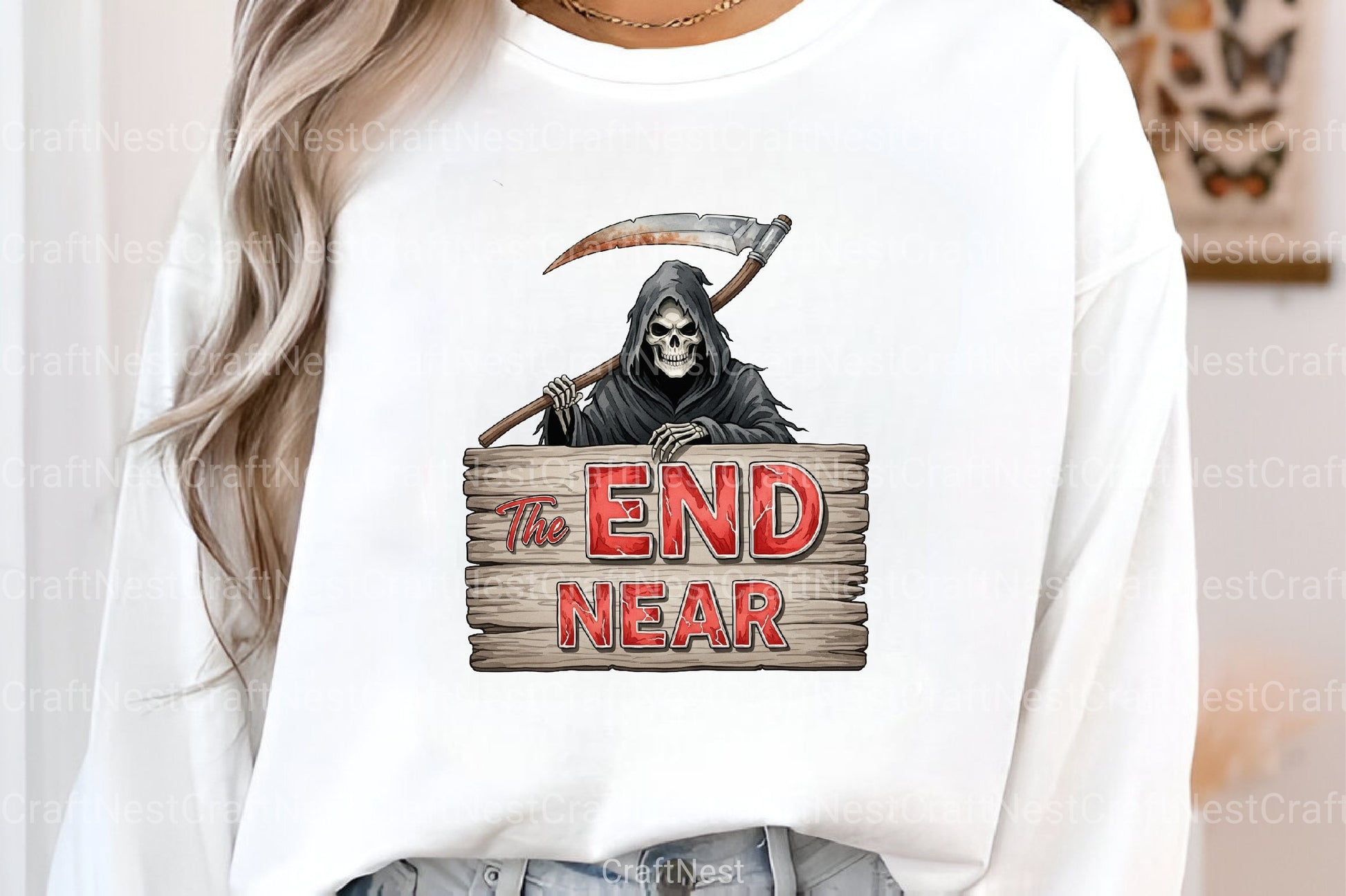 End Is Near Sign Clipart Bundle - CraftNest - Digital Crafting and Art