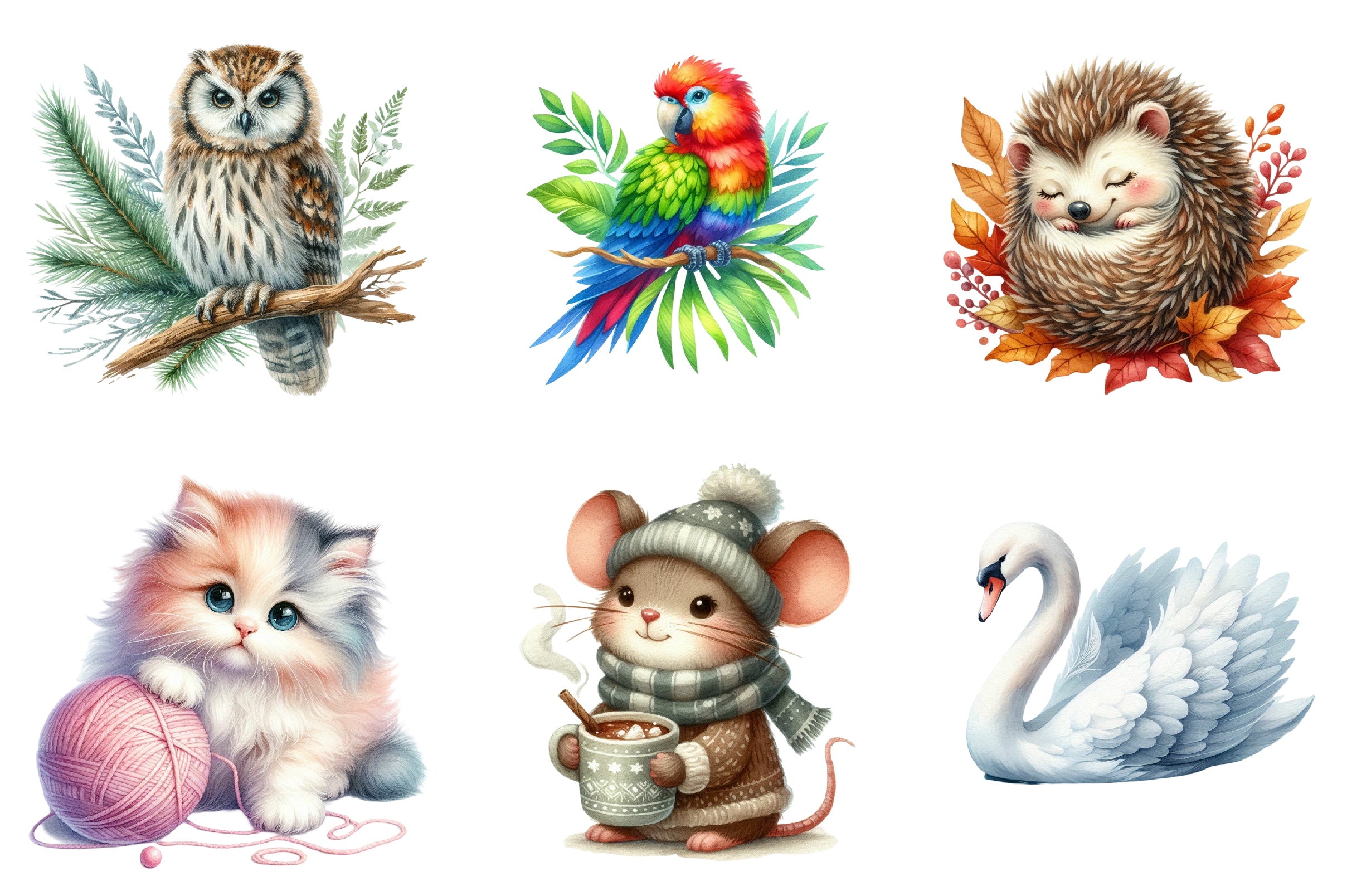 Animal Clipart Bundle