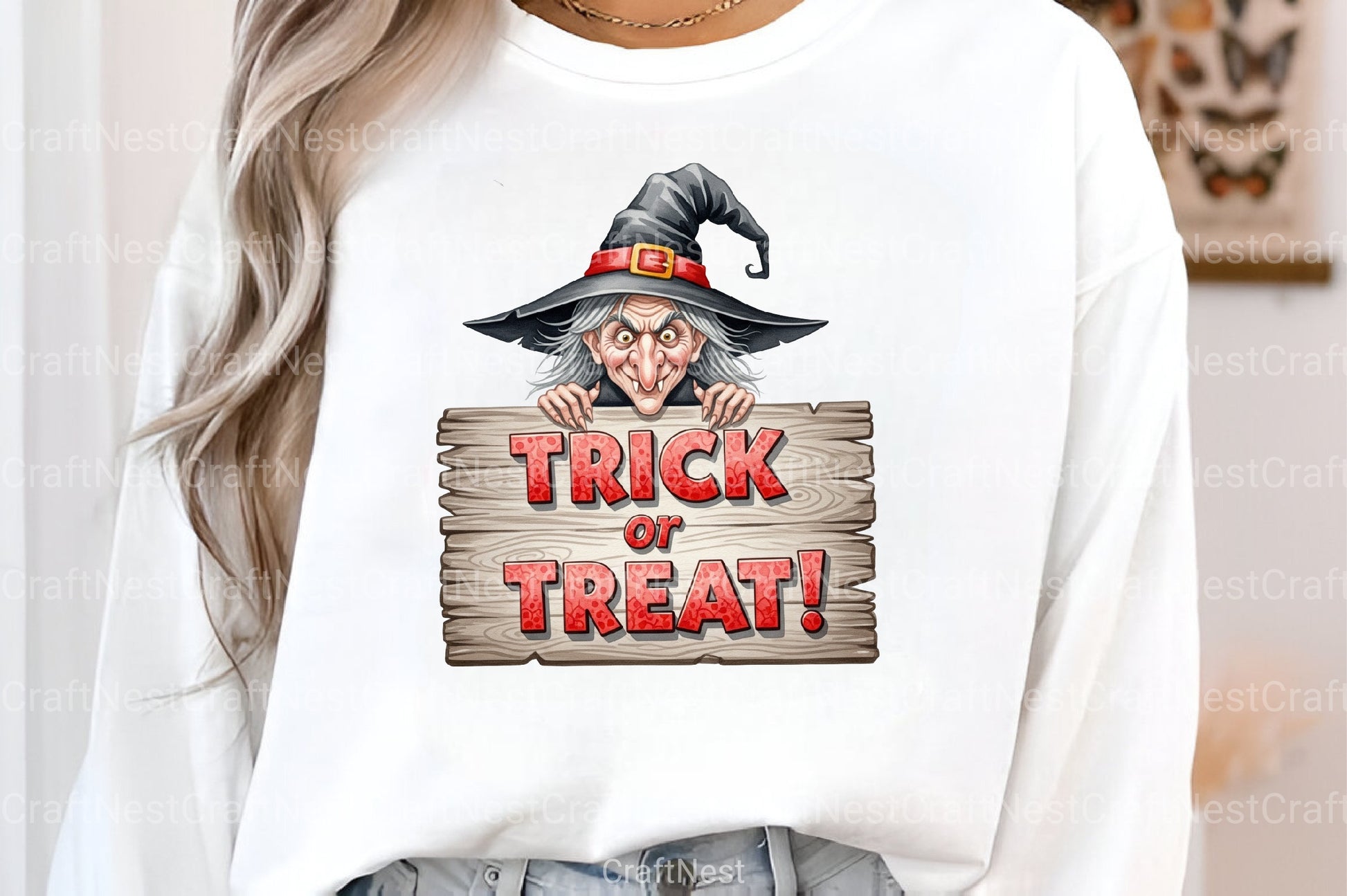 Witch Trick or Treat Clipart Bundle - CraftNest - Digital Crafting and Art