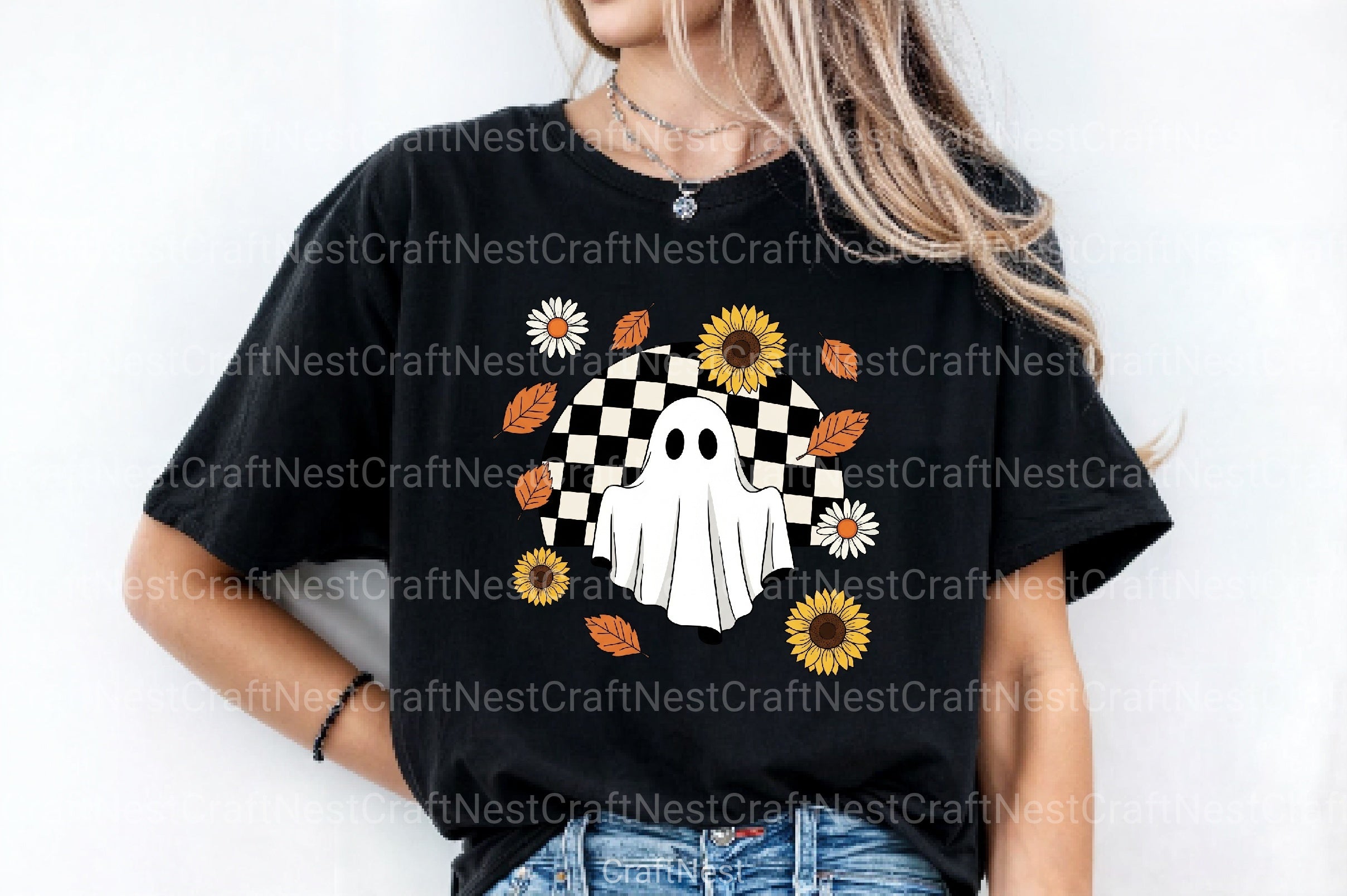 Halloween Ghost Girly Clipart Bundle - CraftNest - Digital Crafting and Art