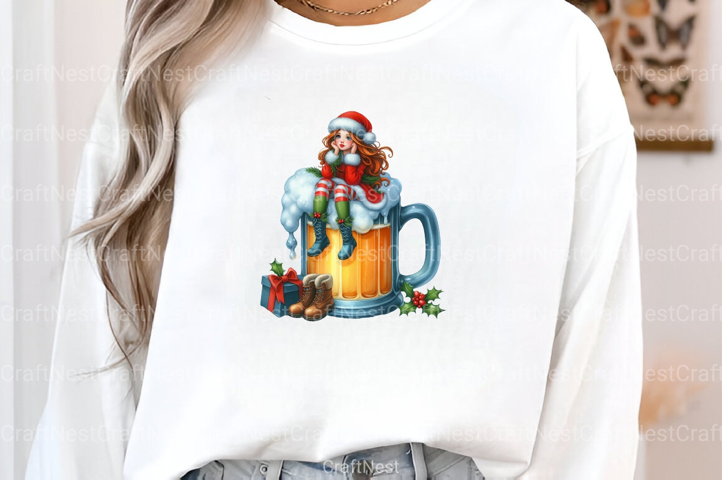 Whimsical Winter Brew Clipart Bundle - CraftNest - Digital Crafting and Art