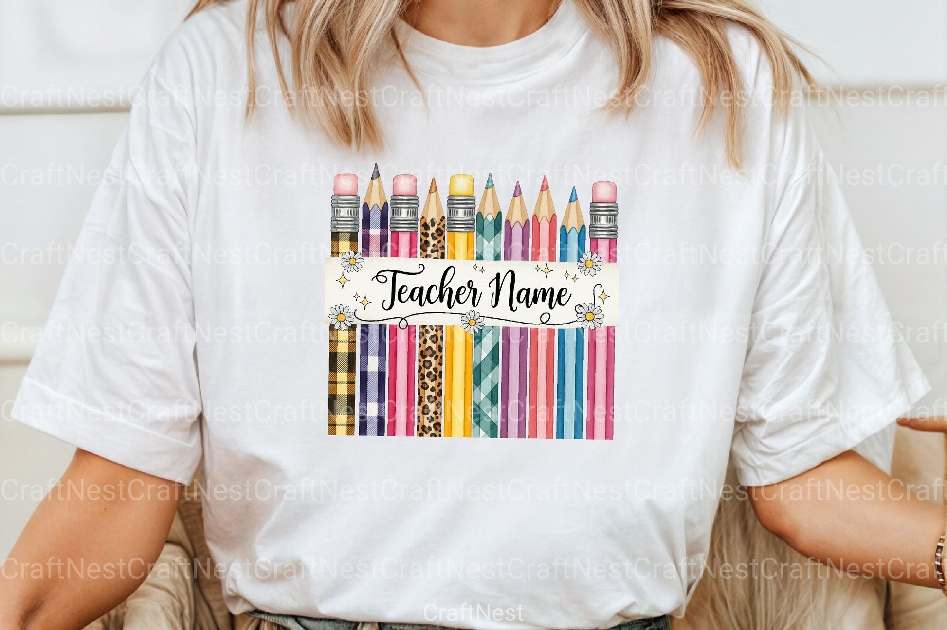 Custom Teacher Name Clipart Bundle - CraftNest - Digital Crafting and Art