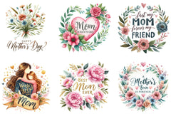 Mother's Day Quotes Clipart Bundle - CraftNest - Digital Crafting and Art