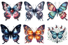 Butterfly Halloween Clipart Bundle - CraftNest - Digital Crafting and Art