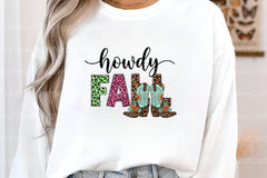 Howdy Fall Boot Art Clipart Bundle - CraftNest - Digital Crafting and Art