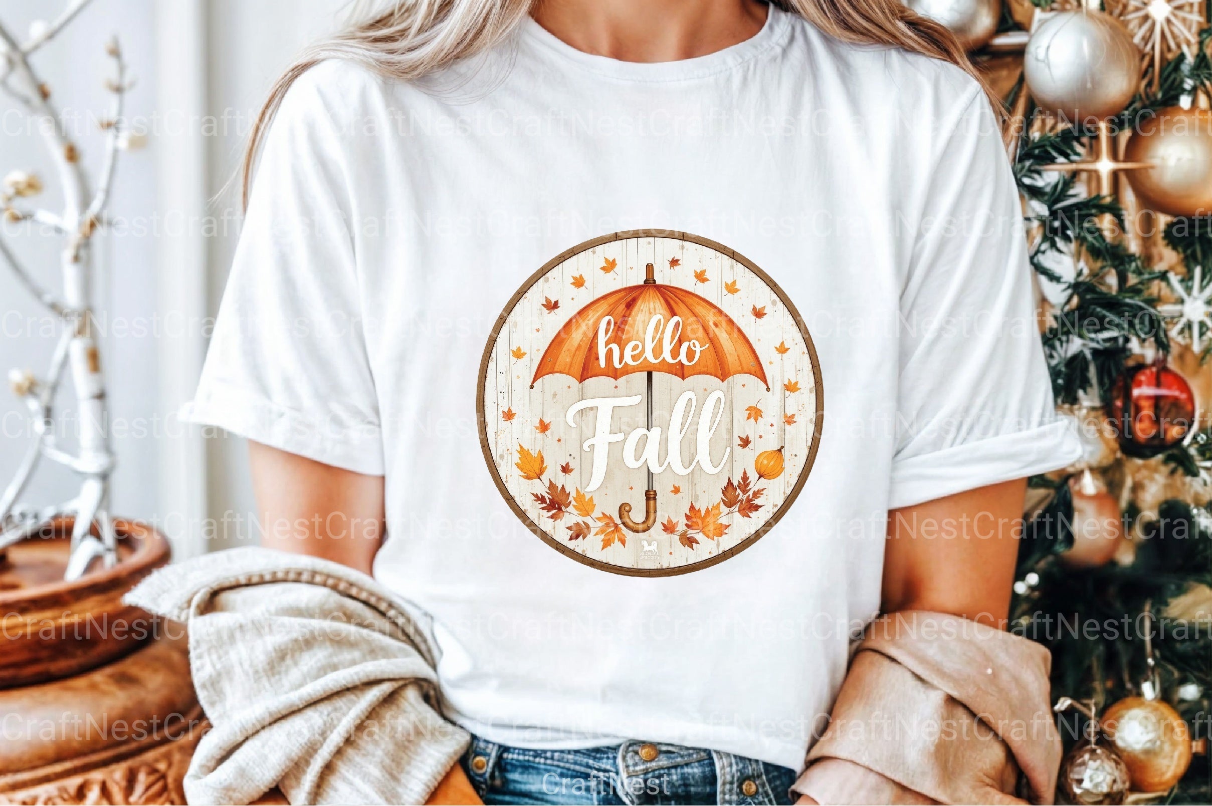 Hello Fall Umbrella Clipart Bundle - CraftNest - Digital Crafting and Art