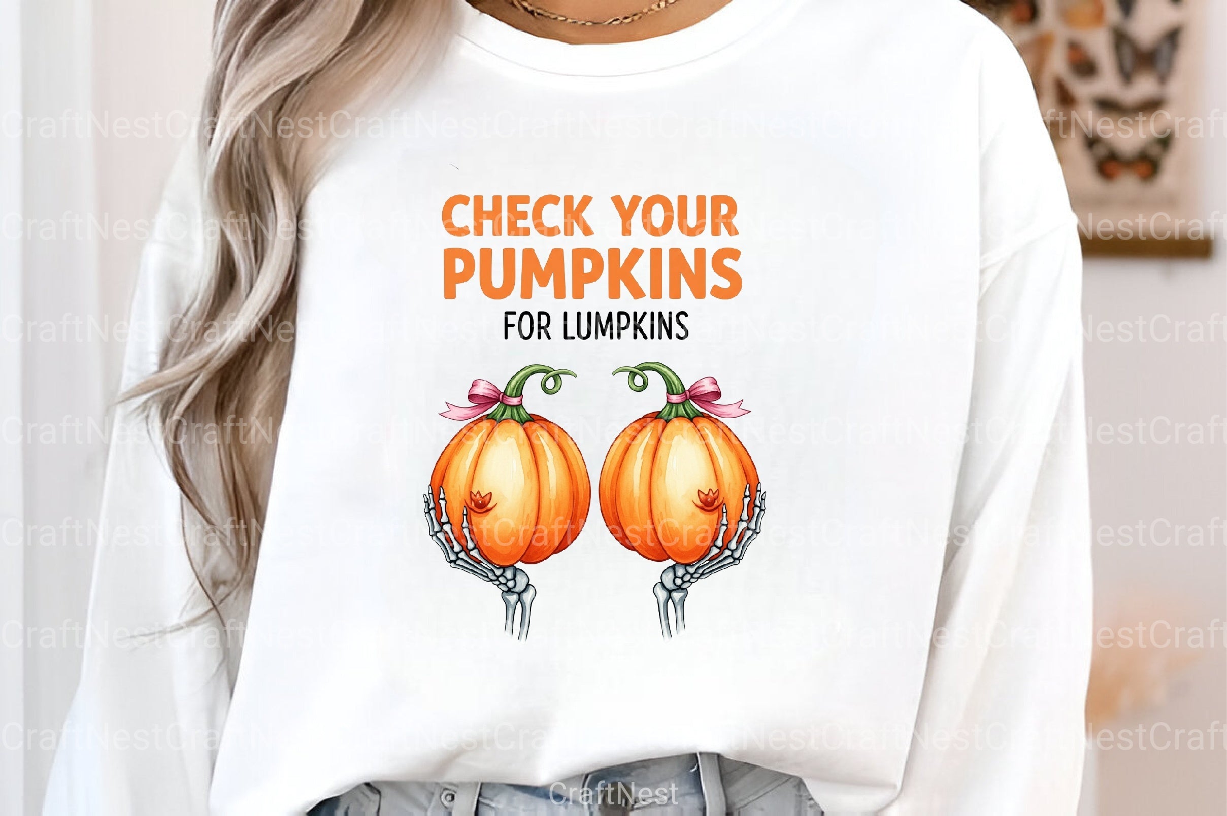 Halloween Breast Cancer Clipart Bundle 6 - CraftNest - Digital Crafting and Art