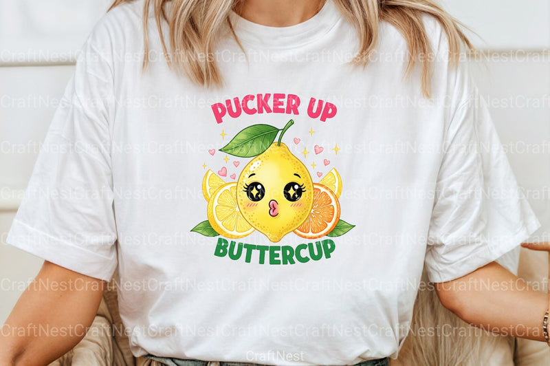 Funny Lemon Clipart Bundle: Positive Main Squeeze 4 - CraftNest - Digital Crafting and Art