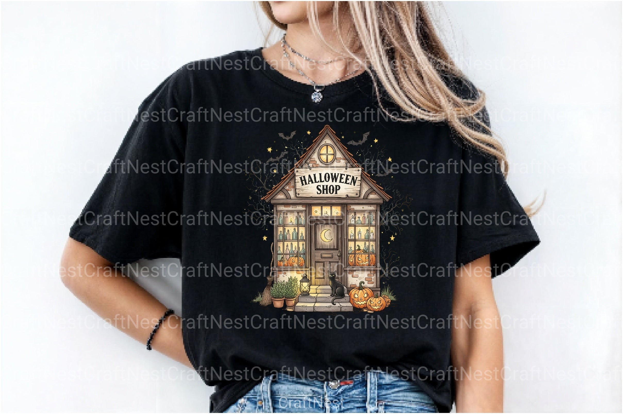 Halloween Shop: Funny Clipart Bundle - CraftNest - Digital Crafting and Art