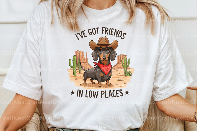 Vintage Cowboy Dog Clipart Bundle - CraftNest - Digital Crafting and Art